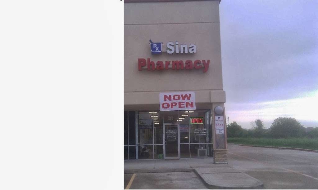 Sina Pharmacy | 3815 N Fry Rd Suite 600, Katy, TX 77449 | Phone: (281) 717-4521