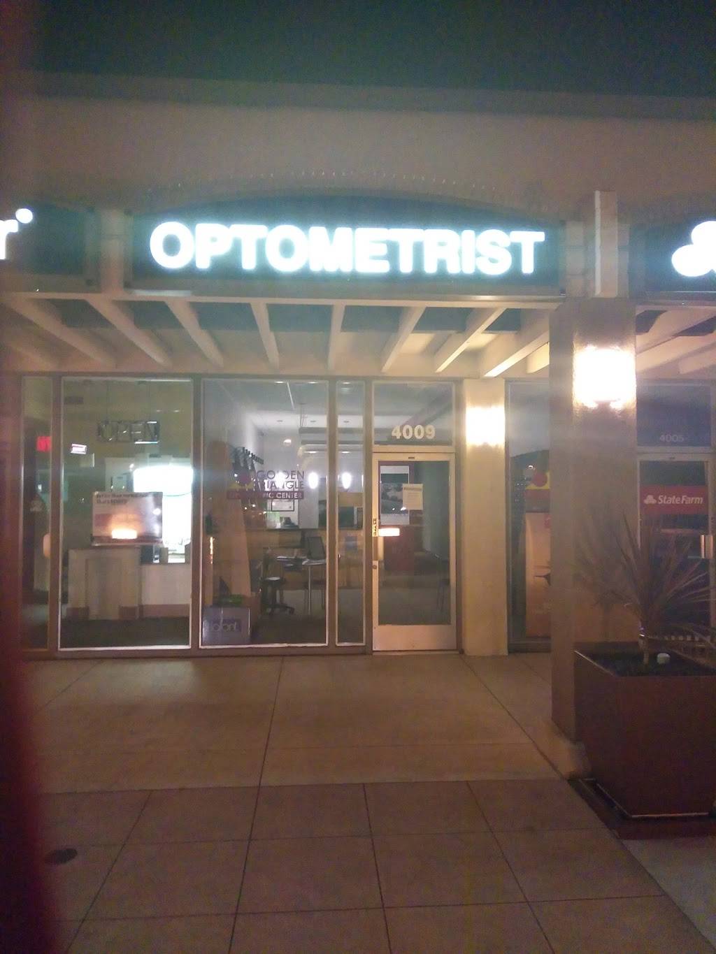 Golden Triangle Optometric Center | 4009 Governor Dr, San Diego, CA 92122, USA | Phone: (858) 453-0444