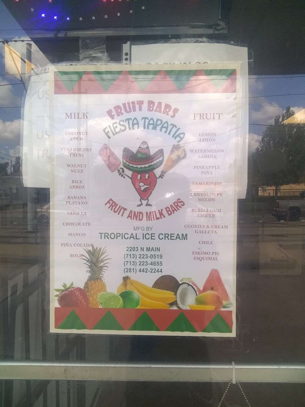 Tropical Ice Cream | 2203 N Main St, Houston, TX 77009, USA | Phone: (713) 223-0519