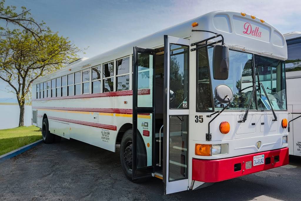 Delta Charter Bus | 4900 E Mariposa Rd, Stockton, CA 95215, USA | Phone: (209) 465-1053