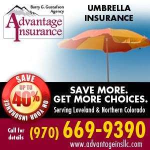 Advantage Insurance - Barry G Gustafson Agency | 4308 N Garfield Ave, Loveland, CO 80538, USA | Phone: (970) 669-9390