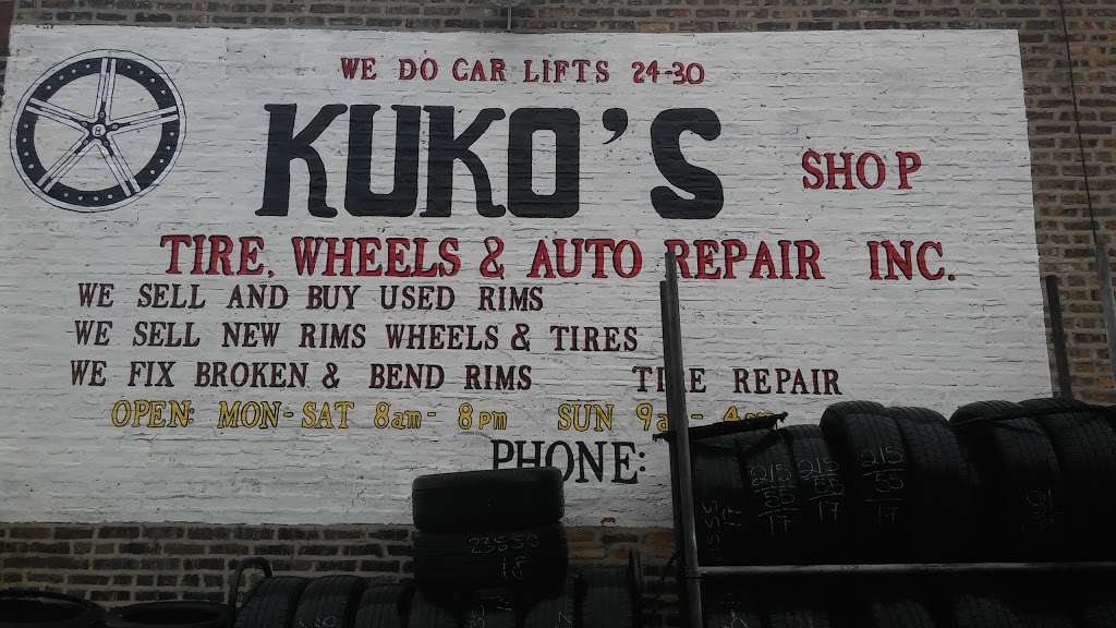 Kukos tire shop | 8026 S Racine Ave, Chicago, IL 60620, United States | Phone: (708) 527-7553