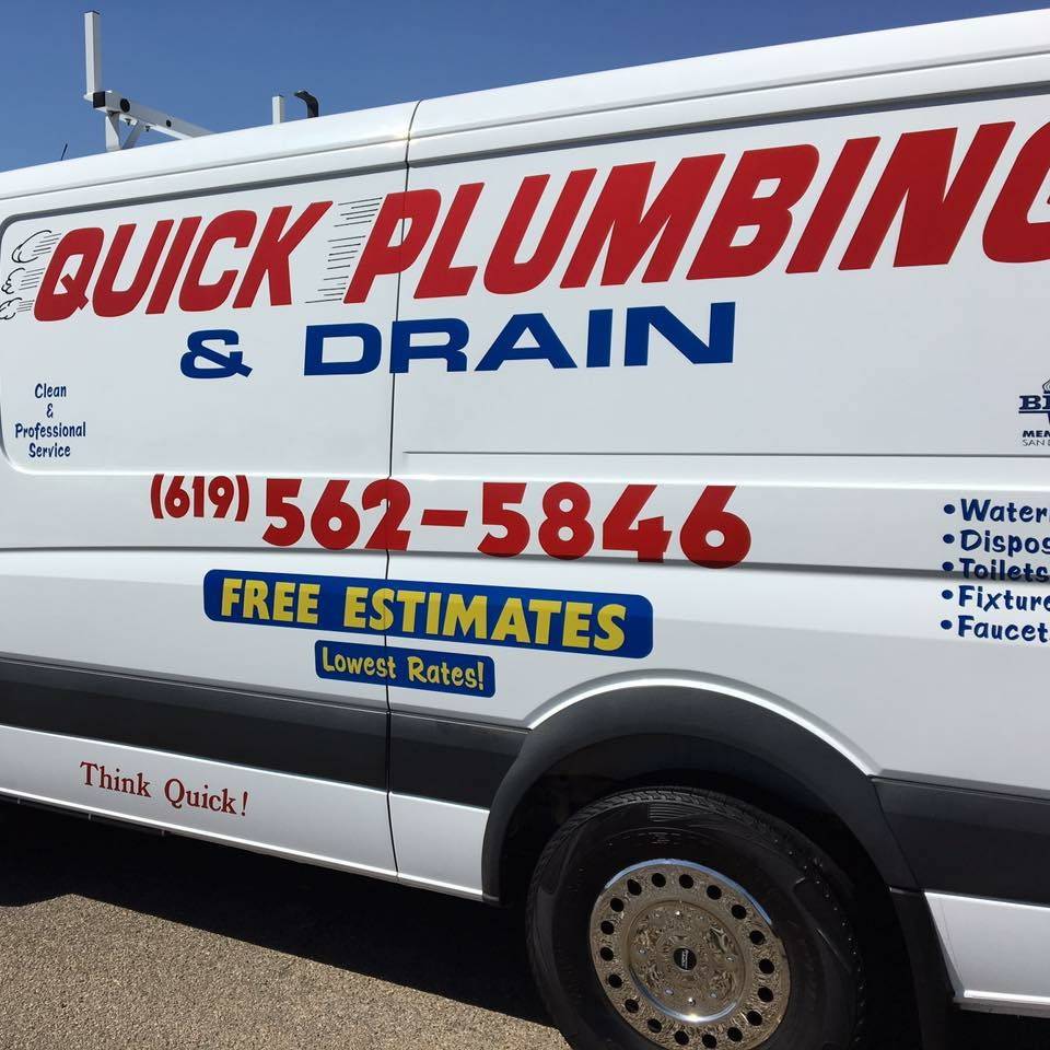 Quick Plumbing & Drain | 1692 N Mollison Ave, El Cajon, CA 92021, USA | Phone: (619) 562-5846