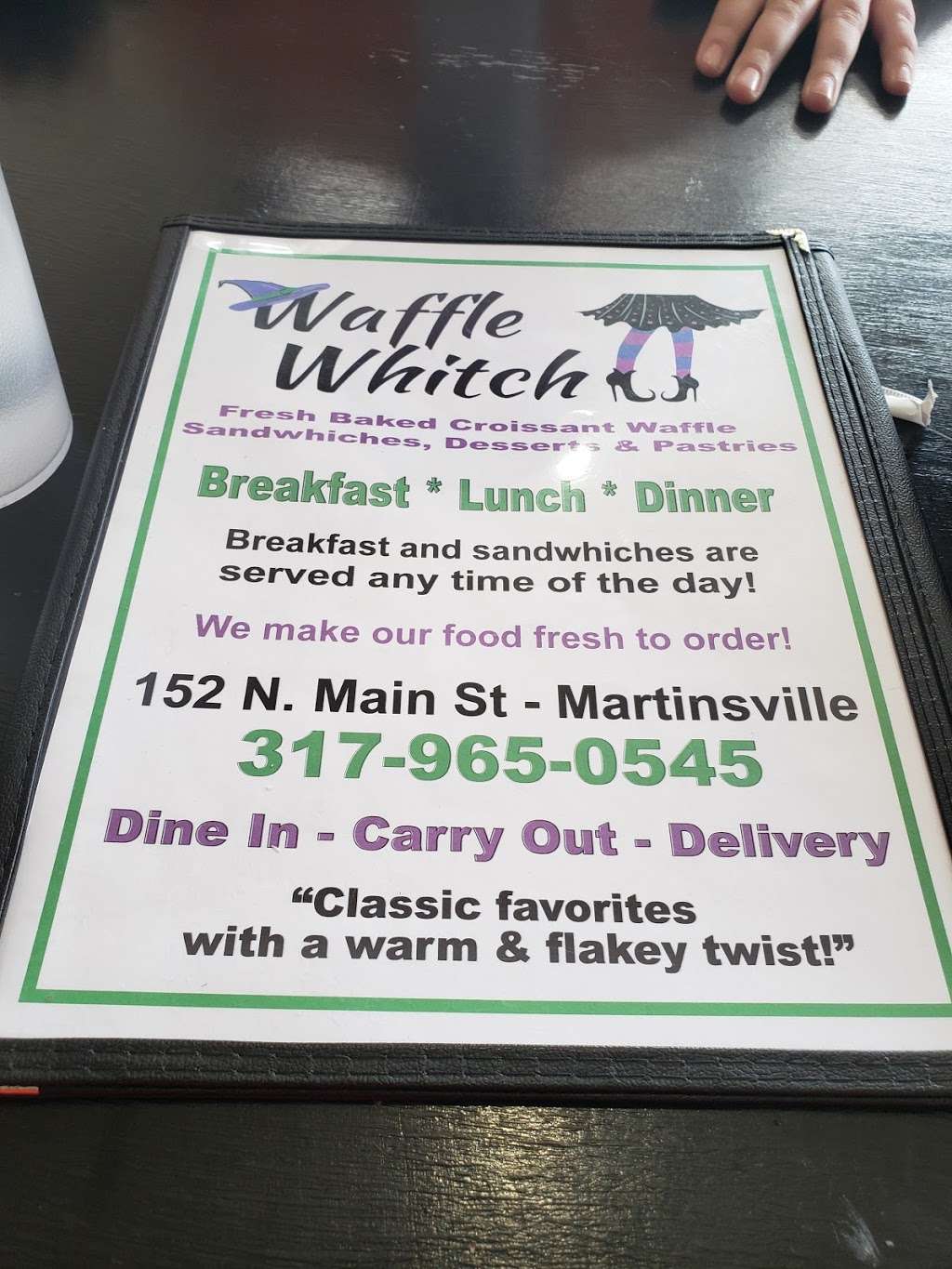 The Waffle Witch | 152 N Main St, Martinsville, IN 46151, USA