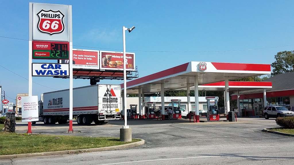 Phillips 66 | 1414 S Meridian St, Indianapolis, IN 46225, USA | Phone: (812) 391-3062