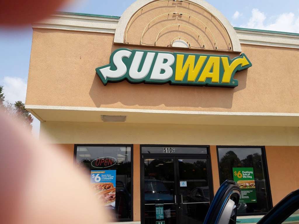 Subway | 510 Bc Moore Dr, Chester, SC 29706, USA | Phone: (803) 581-2050