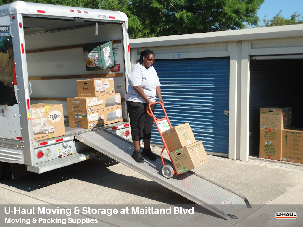 U-Haul Moving & Storage at Maitland Blvd | 7803 N Orange Blossom Trail, Orlando, FL 32810, USA | Phone: (407) 578-2500