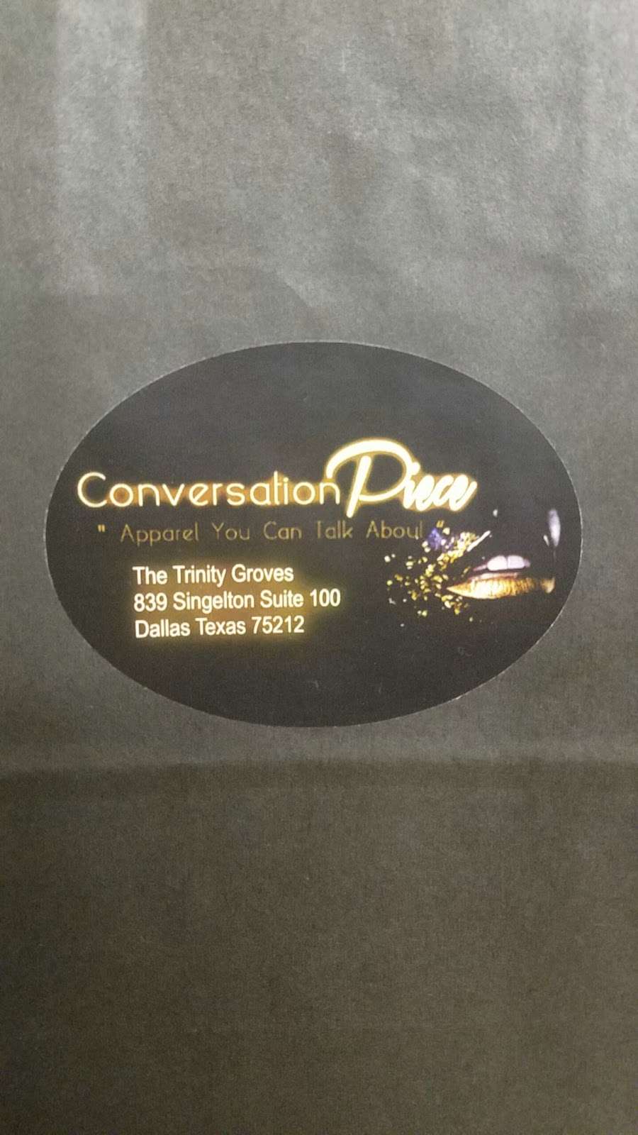 Conversation Piece | 839 Singleton Blvd Suite 100, Dallas, TX 75212, USA