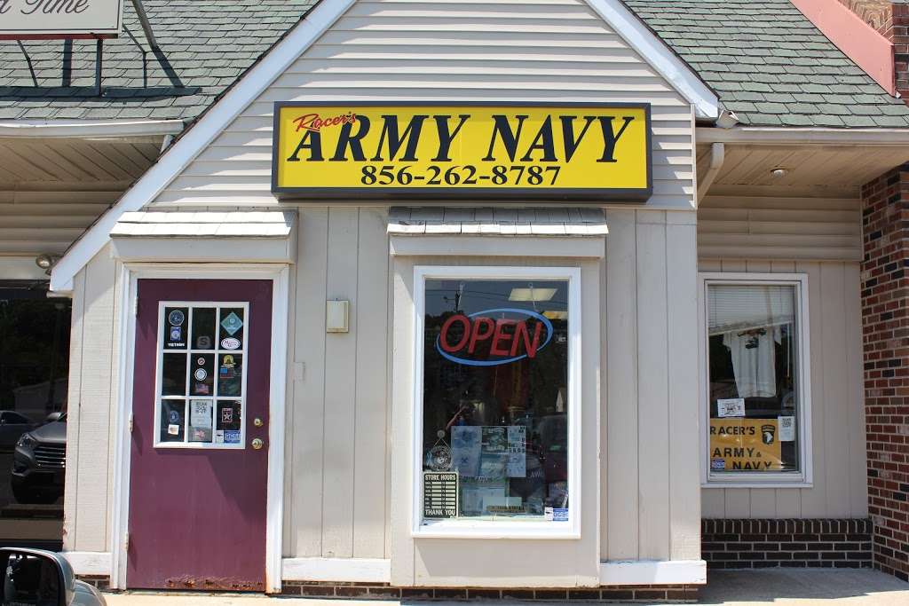 Racers Army & Navy | 1951 N Black Horse Pike C, Williamstown, NJ 08094, USA | Phone: (856) 262-8787