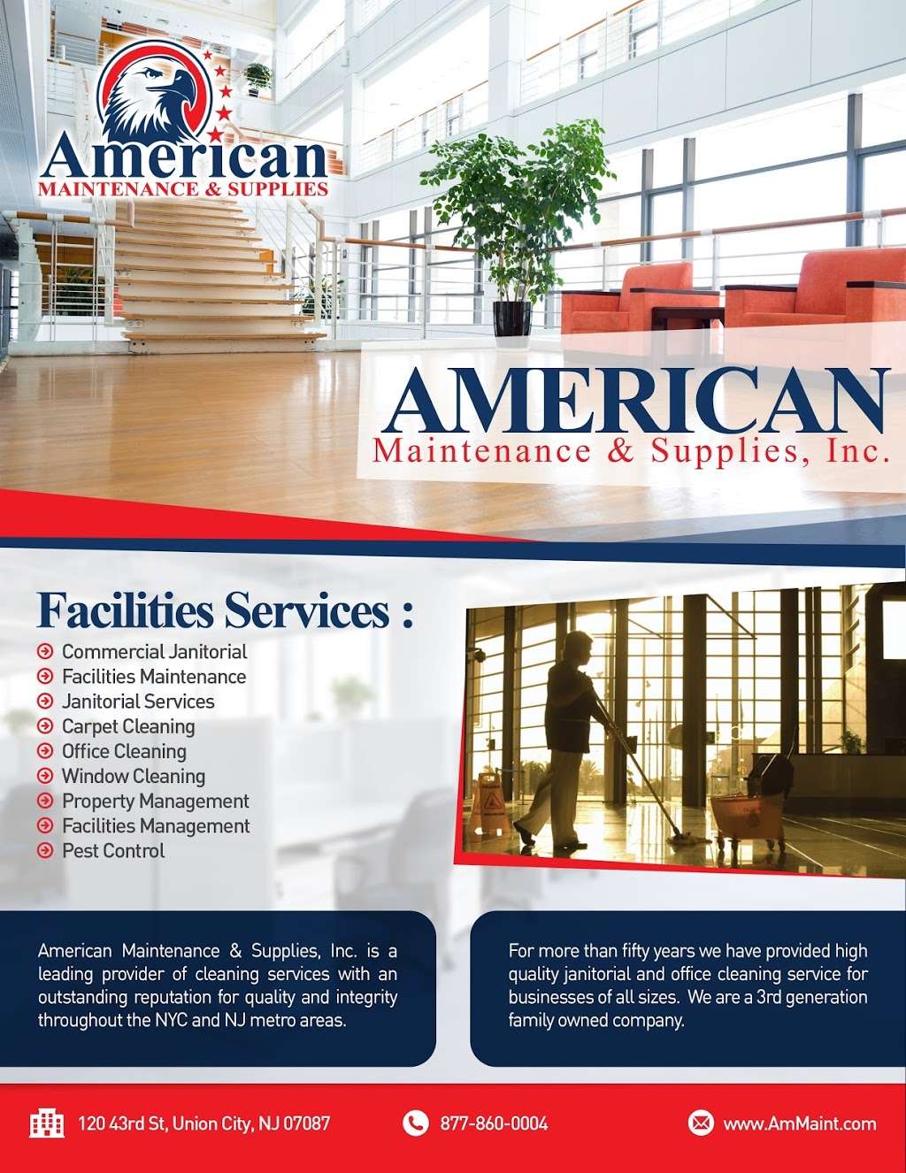 American Maintenance & Supplies, Inc. | 596 NY-303, Blauvelt, NY 10913, USA | Phone: (877) 860-0004