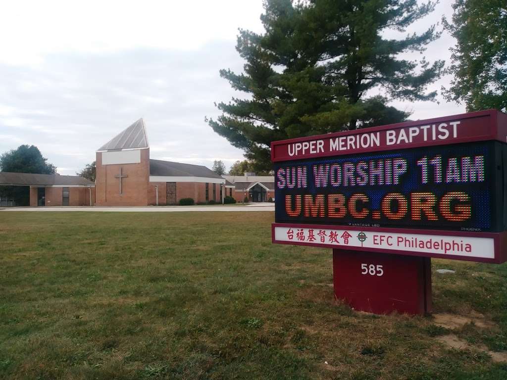 Upper Merion Baptist Church | 585 General Steuben Rd, King of Prussia, PA 19406, USA | Phone: (610) 265-1814