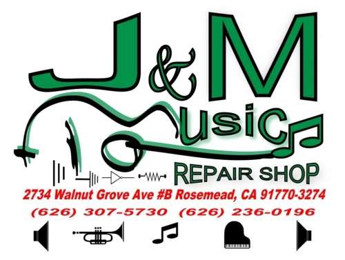 J & M Music Repair Shop | 2734 Walnut Grove Ave # B, Rosemead, CA 91770, USA | Phone: (626) 236-0196