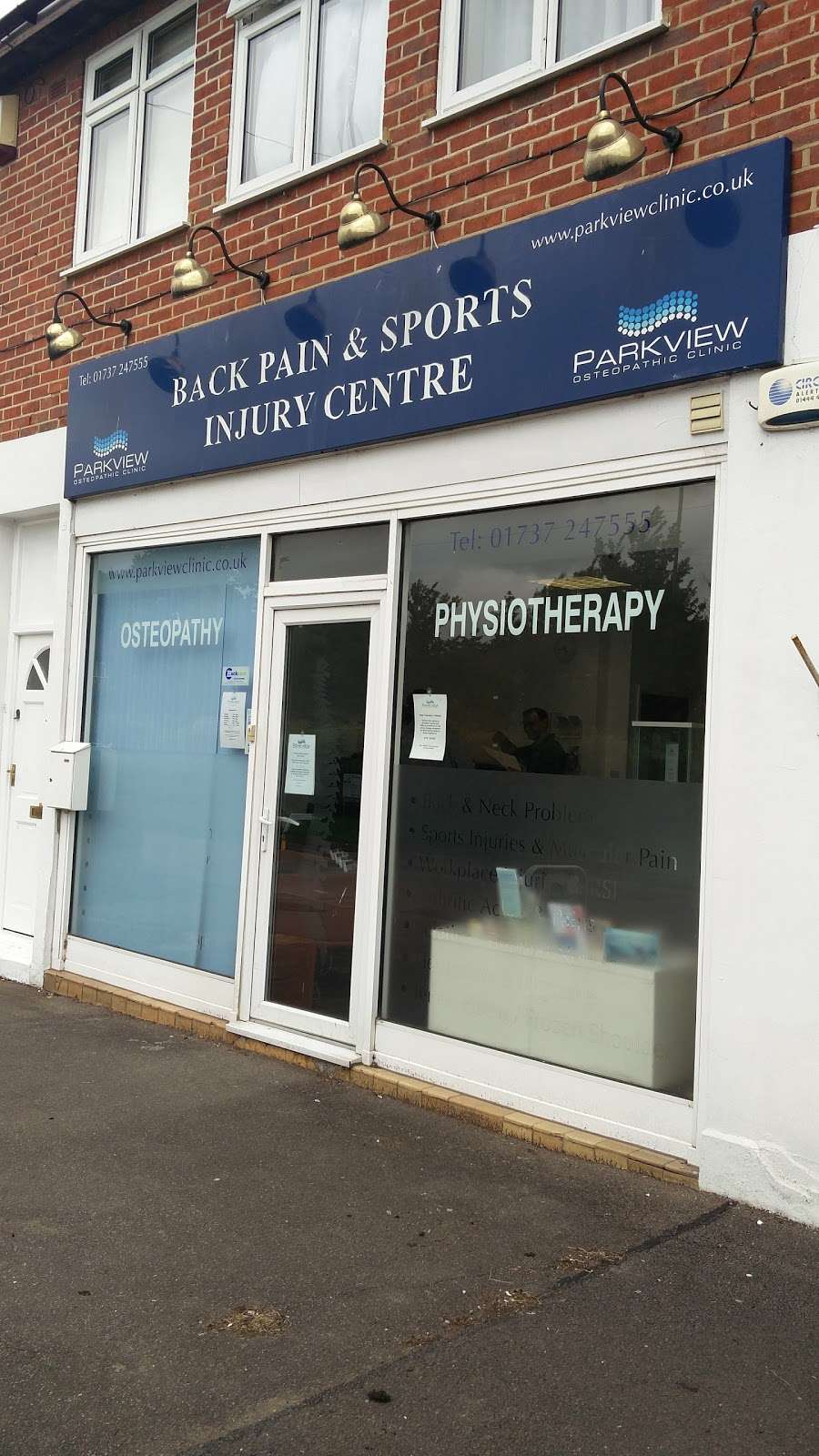 Parkview Clinic - Reigate. Physiotherapy, Osteopathy, Sports The | 22 Dovers Green Rd, Reigate RH2 8BS, UK | Phone: 01737 247555