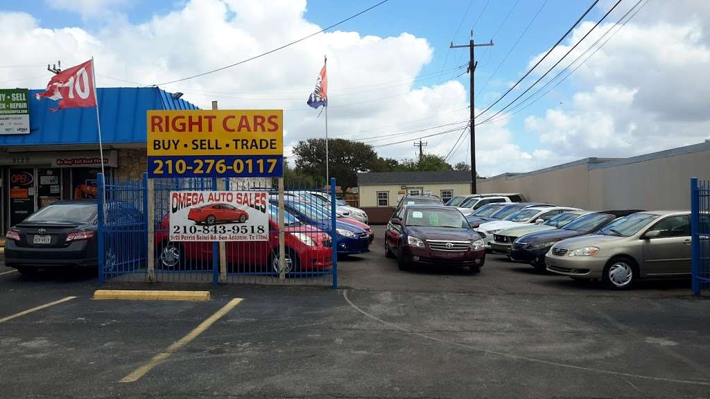 Omega Auto Sales | Perrin Beitel Rd, San Antonio, TX 78217, USA | Phone: (210) 843-9518