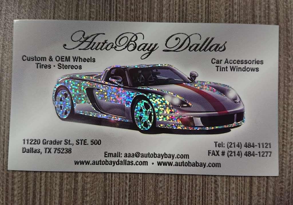 AutoBay Dallas | 11220 Grader St #500, Dallas, TX 75238, USA | Phone: (214) 484-1121