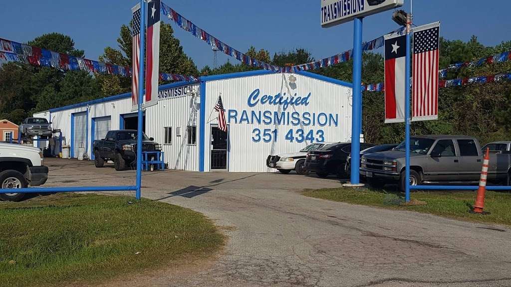 Certified Transmissions | 24419 Hufsmith-Kohrville Rd ste a, Tomball, TX 77375, USA | Phone: (281) 351-4343