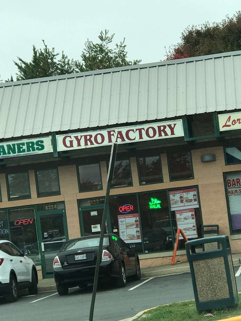 Gyro Factory | 2858, 8222 Gunston Corner Ln, Lorton, VA 22079 | Phone: (703) 495-9777