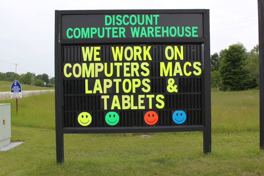 Discount Computer Warehouse | 2402 IN-39, La Porte, IN 46350, USA | Phone: (219) 325-9734