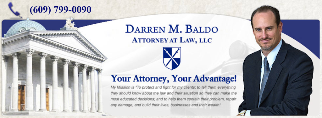 Darren M. Baldo Attorney at Law, LLC | 4093 Quakerbridge Rd, Princeton Junction, NJ 08550 | Phone: (609) 799-0090