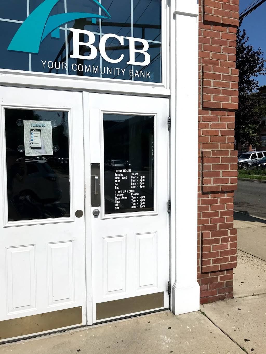 BCB Bank | 591-595 Avenue C, Bayonne, NJ 07002, USA | Phone: (201) 823-0700