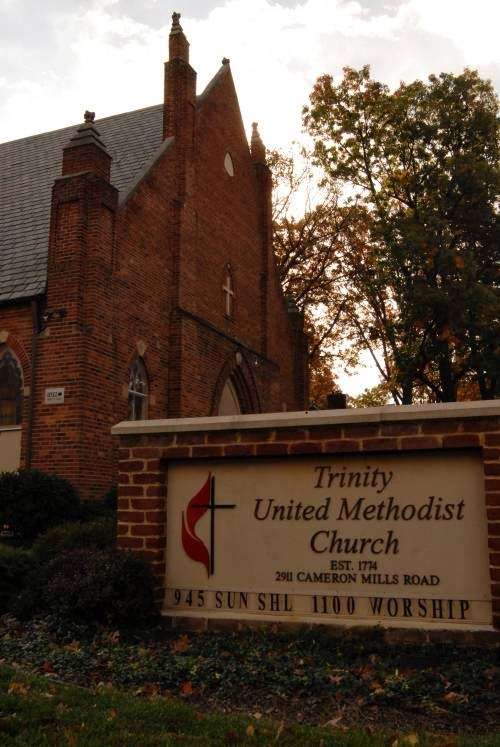 Trinity United Methodist Church | 2911 Cameron Mills Rd, Alexandria, VA 22302, USA | Phone: (703) 549-5500