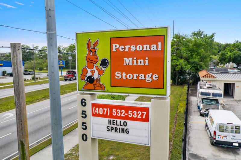 Personal Mini Storage | 6550 Forest City Rd, Orlando, FL 32810, USA | Phone: (407) 532-5327