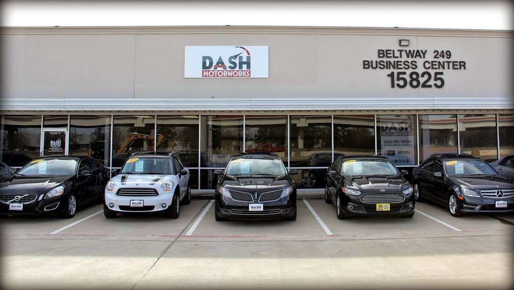 Dash Motorworks | 11930 Bammel North Houston Rd, Houston, TX 77066 | Phone: (832) 497-1000