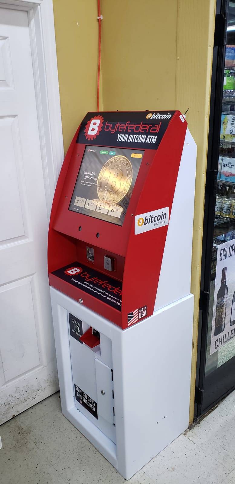 Byte Federal Bitcoin ATM | 1318 W Nine Mile Rd, Ferndale, MI 48220, USA | Phone: (786) 686-2983