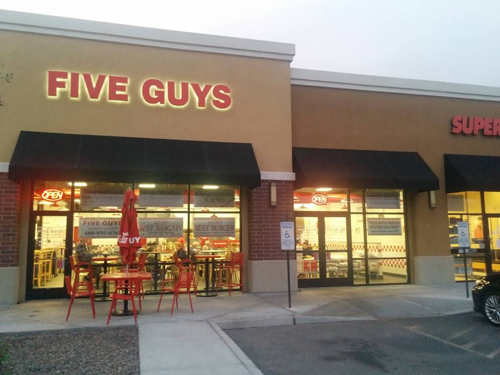 Five Guys | 3705 S Arizona Ave Ste 6, Chandler, AZ 85248, USA | Phone: (480) 895-0365