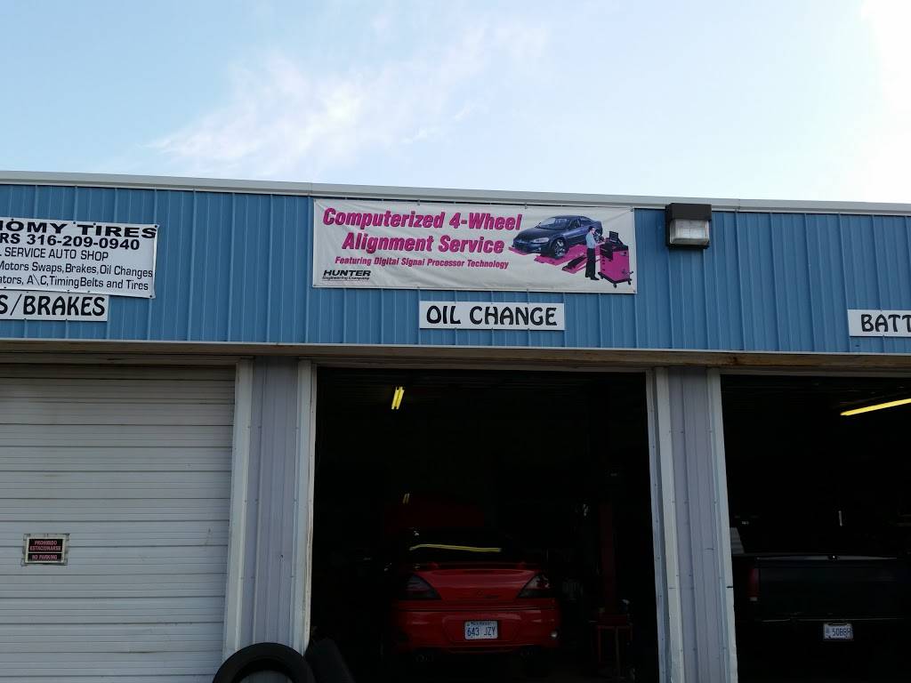 Economy Tire Services | 2503 E Harry St, Wichita, KS 67211, USA | Phone: (316) 262-0207