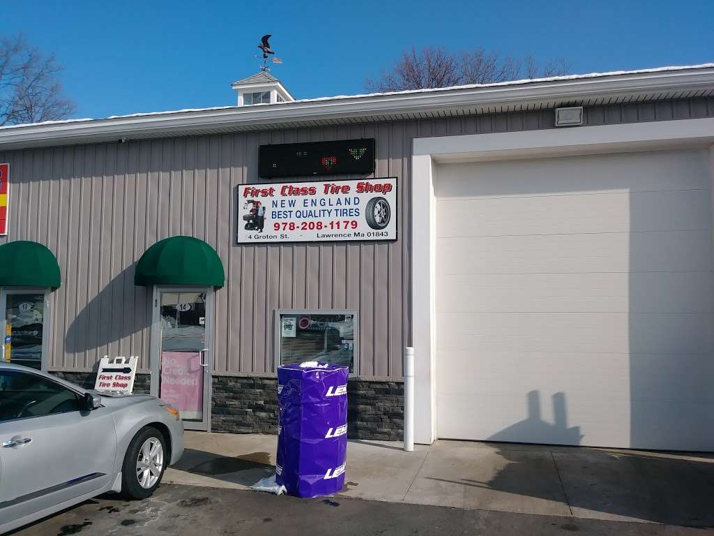 First Class Tire Shop Inc Behind Cumberland Farms Gas Station 320 S Broadway 14 Lawrence Ma 01843 Usa