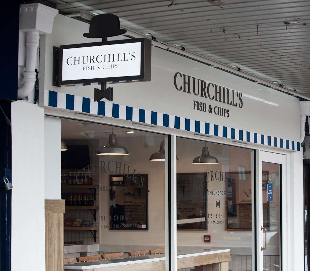 Churchills Fish & Chips | 9 Melbourne Ave, Chelmsford CM1 2DW, UK | Phone: 01245 355688