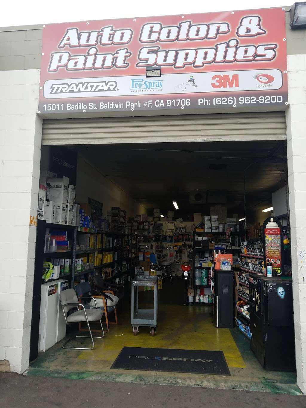 Auto Color & Paint Supplies | 15011 Badillo St, Baldwin Park, CA 91706, USA | Phone: (626) 962-9200