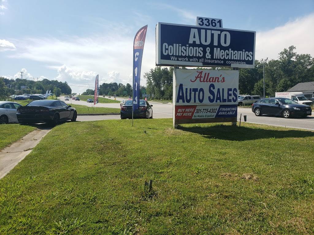 Allans Auto Sale LLC | 3361 Laurel Fort Meade Rd #b, Laurel, MD 20724, USA | Phone: (301) 775-4302