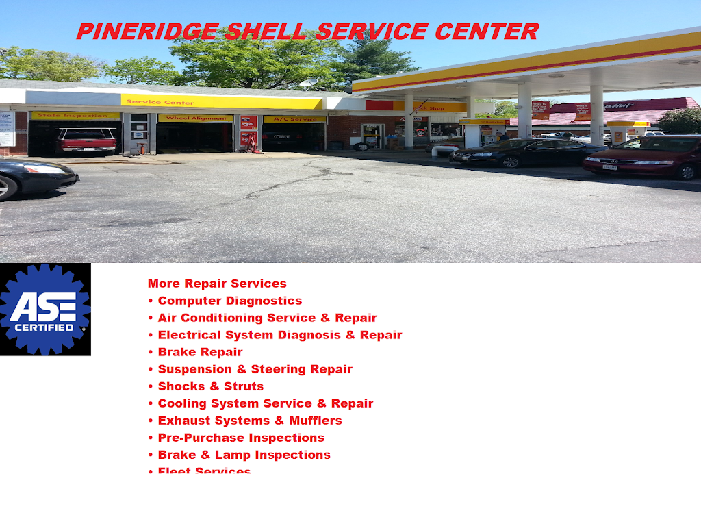 PINERIDGE SHELL SERVICE CENTER | 8712 Little River Turnpike, Fairfax, VA 22031 | Phone: (703) 978-3600
