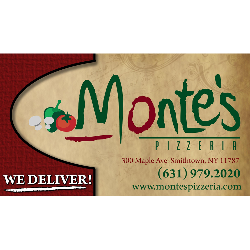 Monte Pizzeria | 300 Maple Ave, Smithtown, NY 11787, USA | Phone: (631) 979-2020