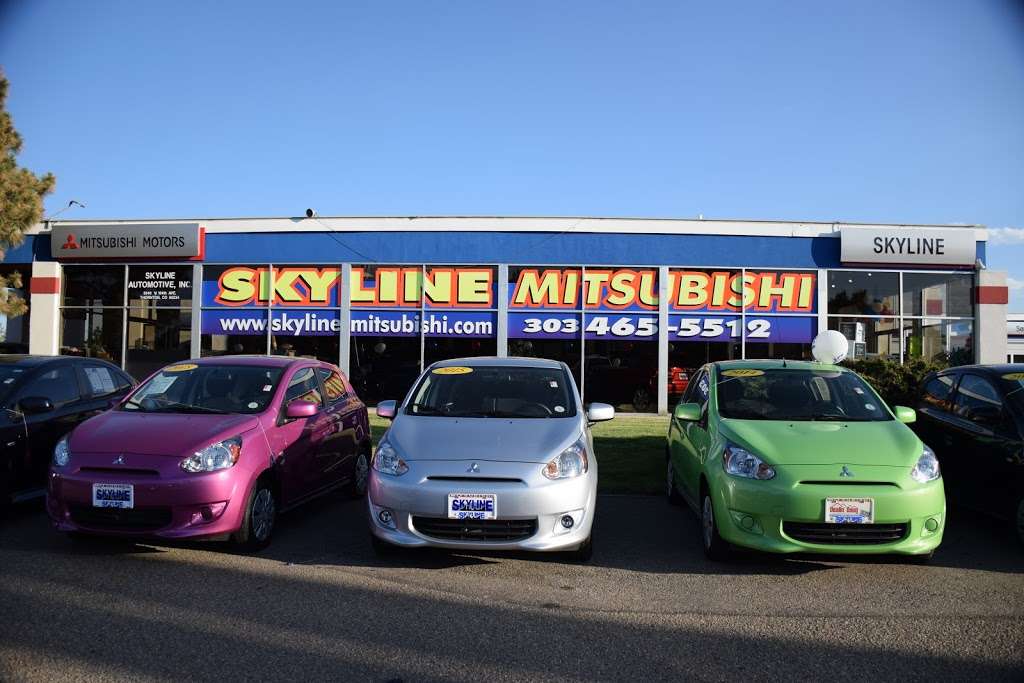 Skyline Mitsubishi | 2040 W 104th Ave, Denver, CO 80234, USA | Phone: (877) 365-2554