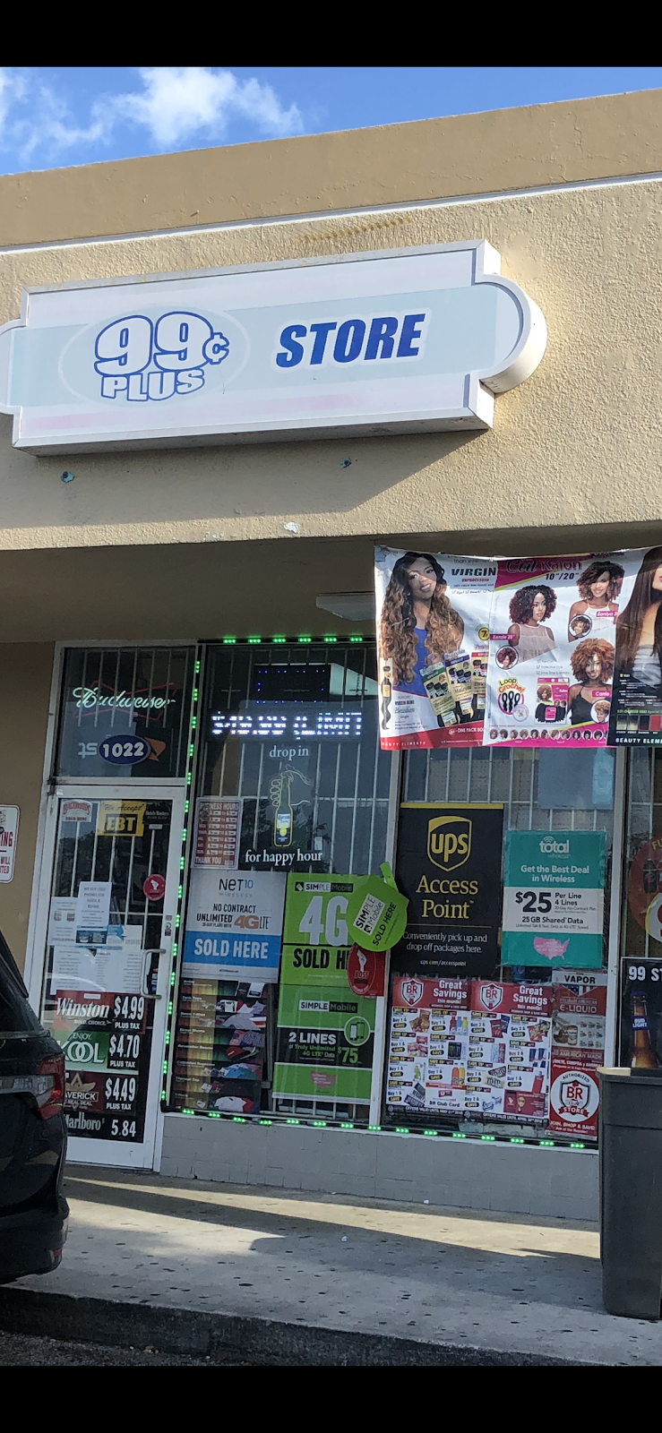 99 cents Store Plus Beauty Supply, Simple Mobile, Net10, Ultra M | 1022 NE 215th St, Miami, FL 33179 | Phone: (305) 651-1158