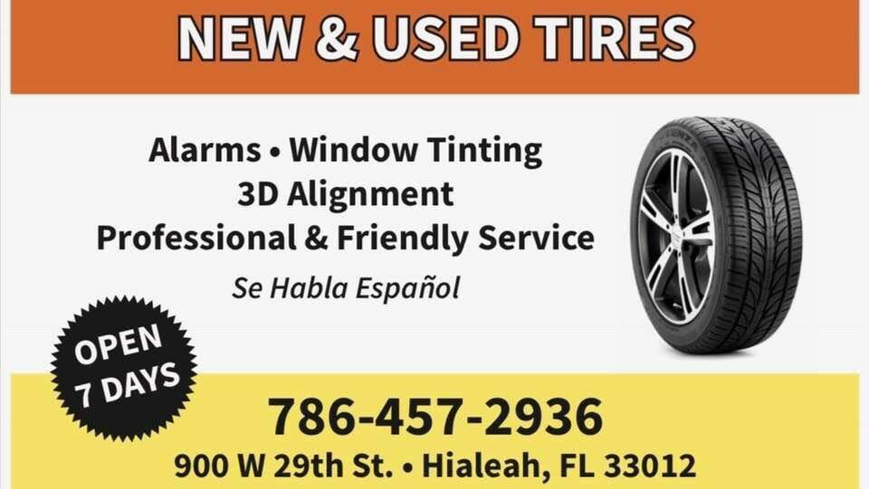 ISRAEL JR TIRES | 900 W 29th St, Hialeah, FL 33012, USA | Phone: (786) 457-2936