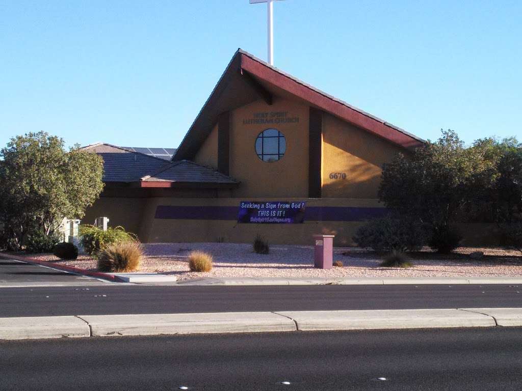 Holy Spirit Lutheran Church | 6670 W Cheyenne Ave, Las Vegas, NV 89108, USA | Phone: (702) 645-1777