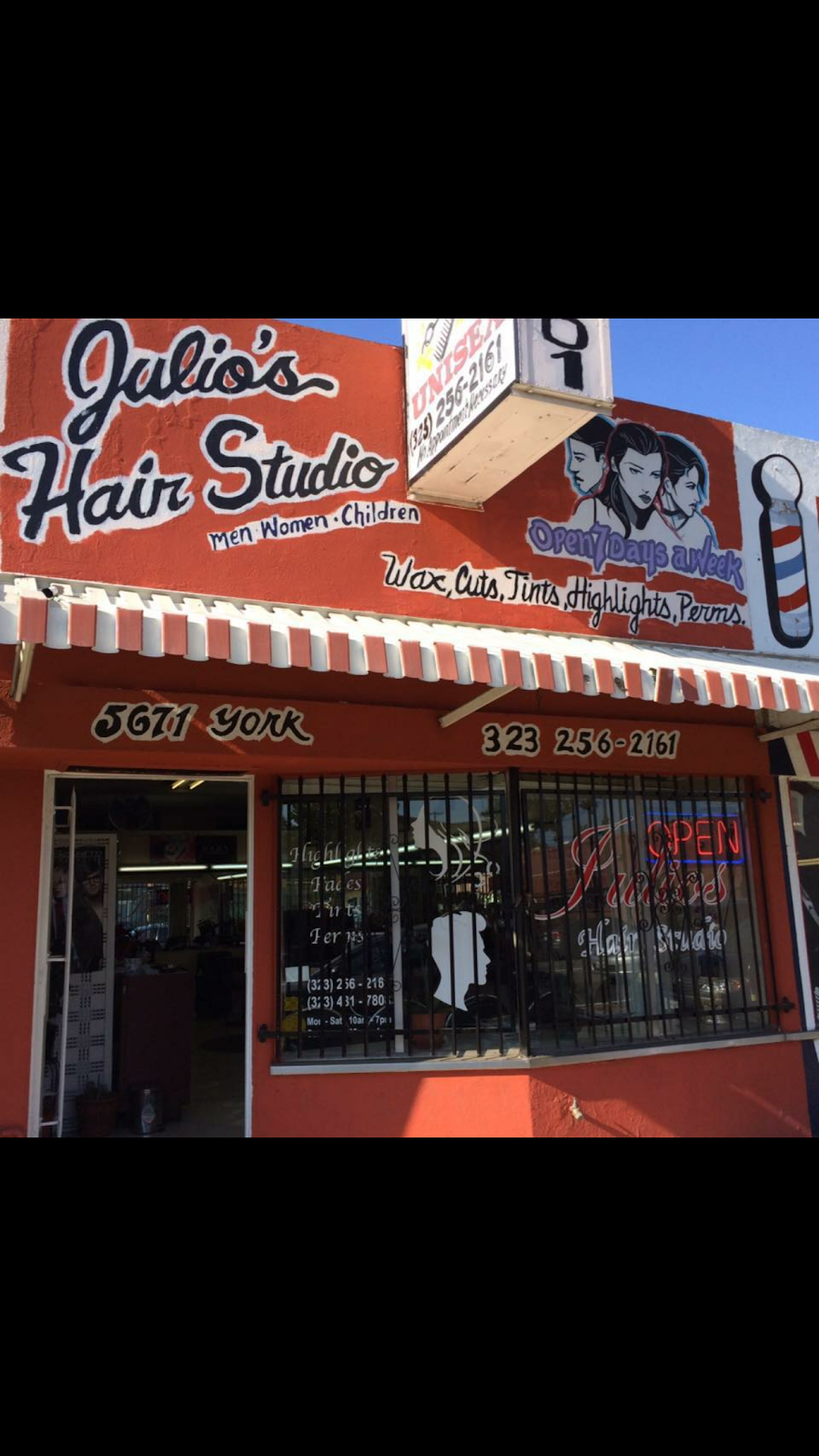 Julios Hair Studio Beauty Salon | 5671 York Blvd, Los Angeles, CA 90042, USA | Phone: (323) 256-2161