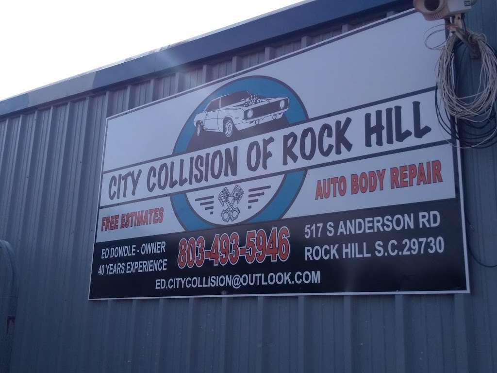 City Collision of Rock Hill | 517 S Anderson Rd, Rock Hill, SC 29730, USA | Phone: (803) 493-5946