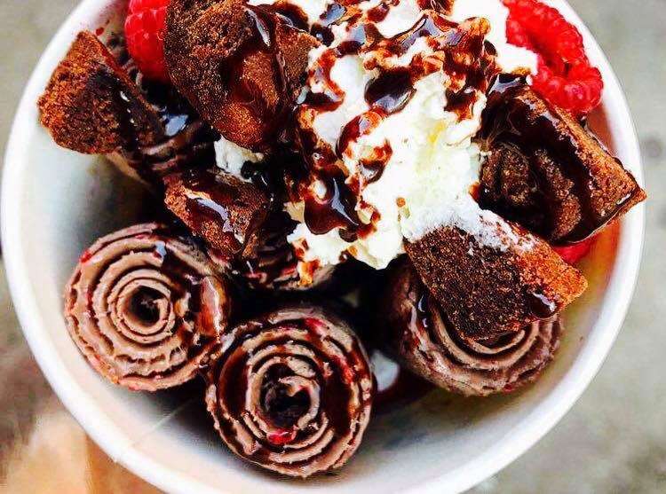 Cherry Chill - Ice Cream Rolls | 2448 S Vineyard Ave #110, Ontario, CA 91761, USA | Phone: (909) 947-7711