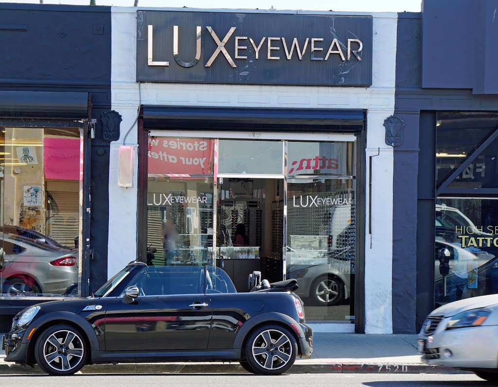 Lux Eyewear | 7520 Melrose Ave, Los Angeles, CA 90046, USA | Phone: (323) 655-2459