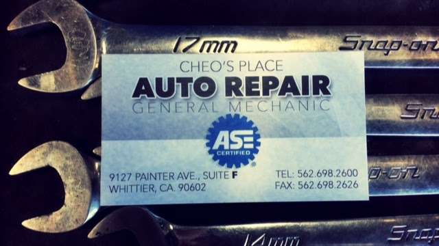 Cheos Place Auto Repair | 9127 Painter Ave f, Whittier, CA 90602, USA | Phone: (562) 698-2600