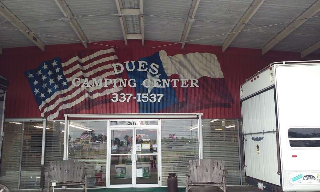 Dues Camping Center | 2619 Gulf Fwy, Dickinson, TX 77539, USA | Phone: (281) 337-1537