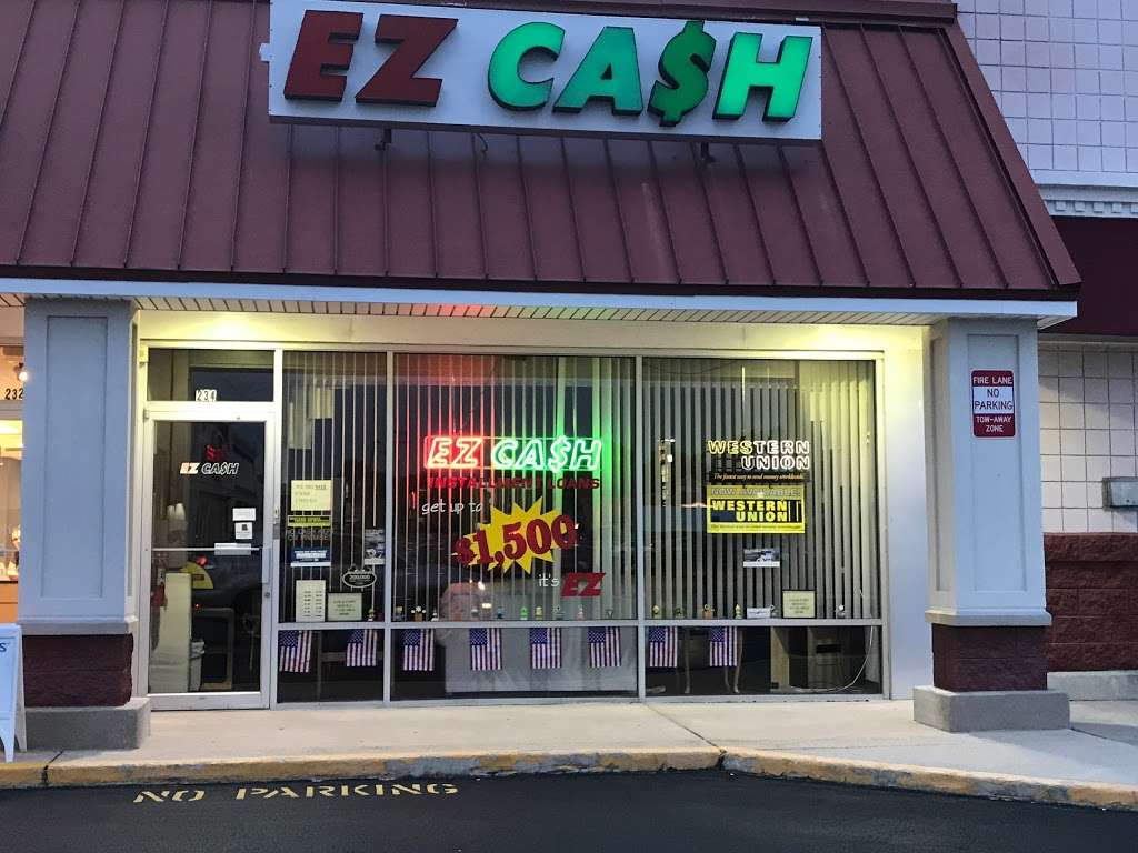 E Z Cash | 234 E Glenwood Ave, Smyrna, DE 19977, USA | Phone: (302) 389-3215