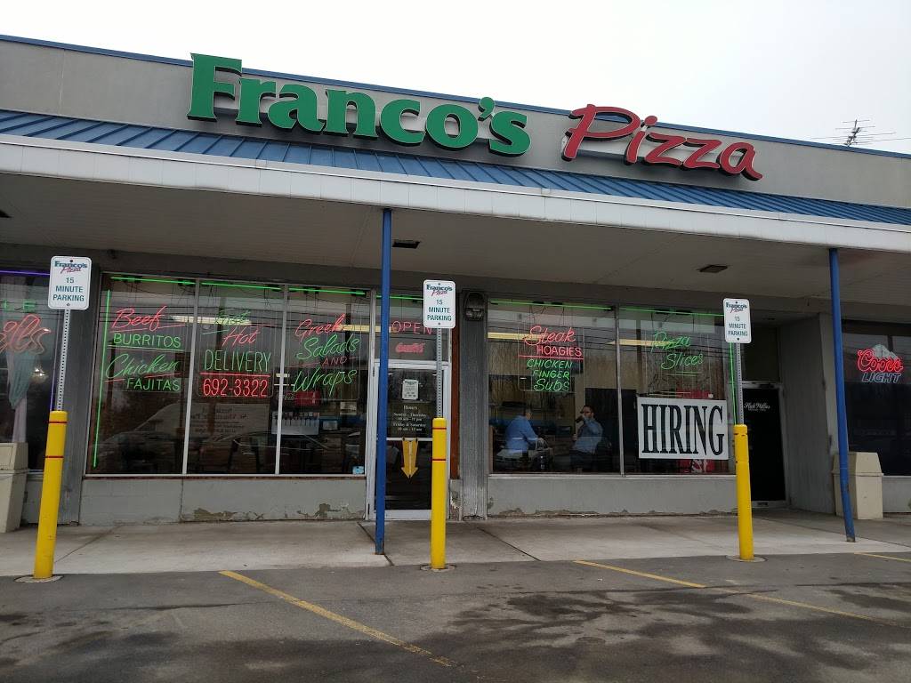 Francos Pizza | 2308 Niagara Falls Blvd, Tonawanda, NY 14150, USA | Phone: (716) 692-3322