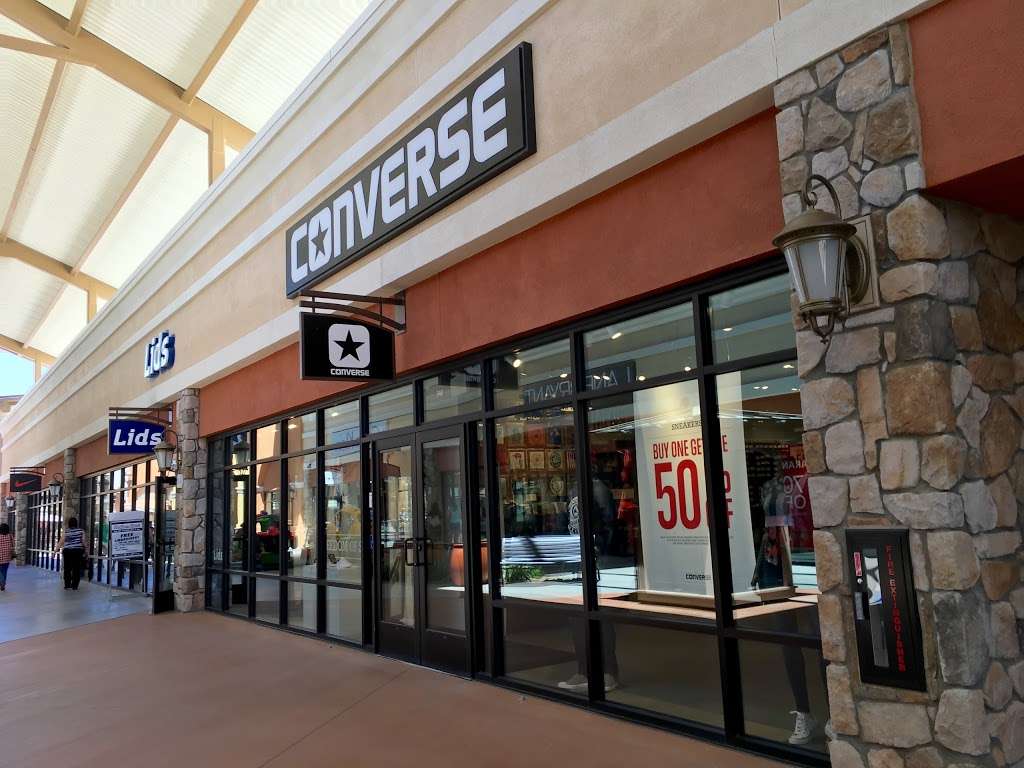 Converse Factory Store | 5701 Outlets At Tejon Ranch Pkwy, Suite 340, Arvin, CA 93203 | Phone: (661) 858-2454