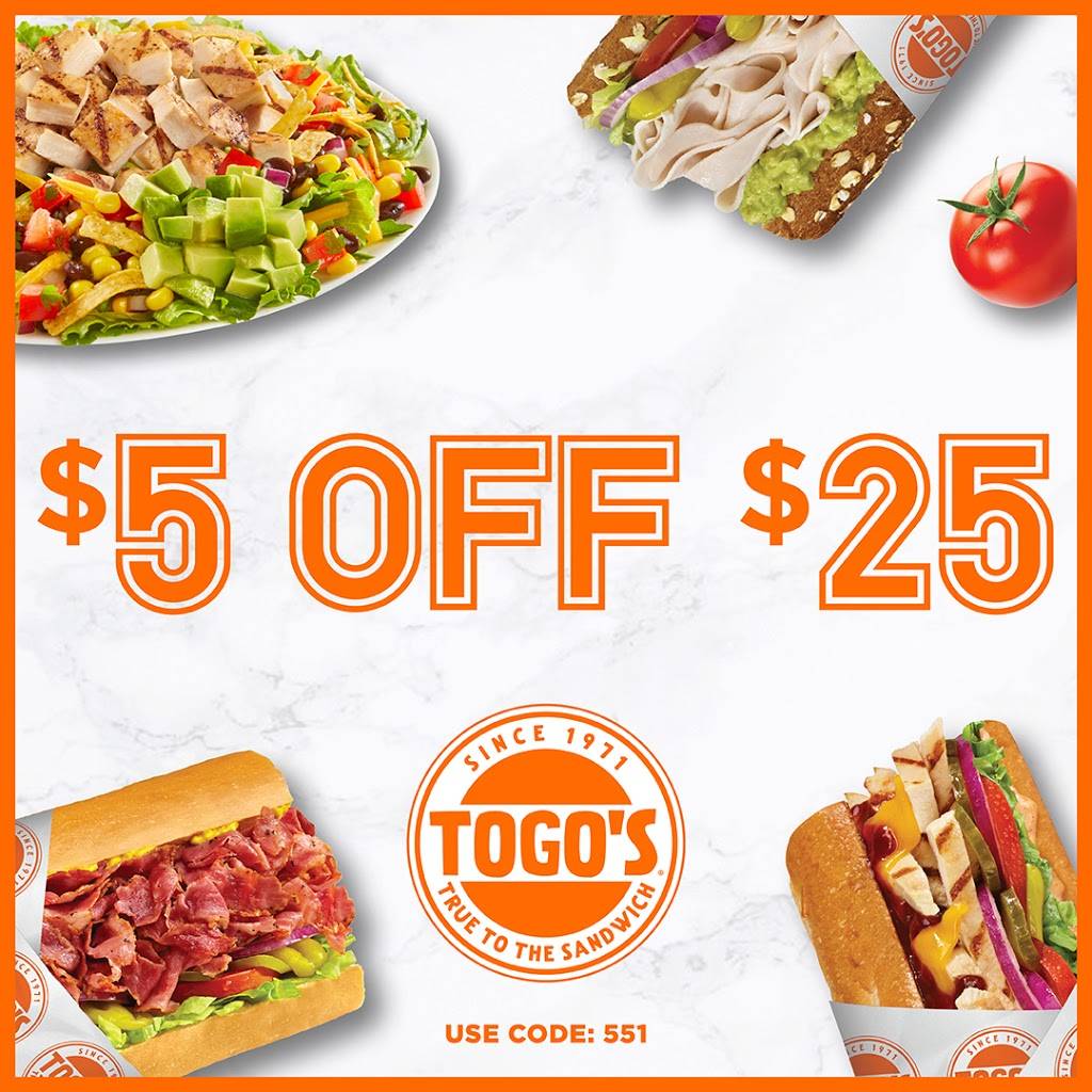 TOGOS Sandwiches | 20022 Hawthorne Blvd, Torrance, CA 90503, USA | Phone: (310) 214-8222